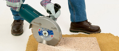 kutna brusilica sa dijamantnom reznom pločom